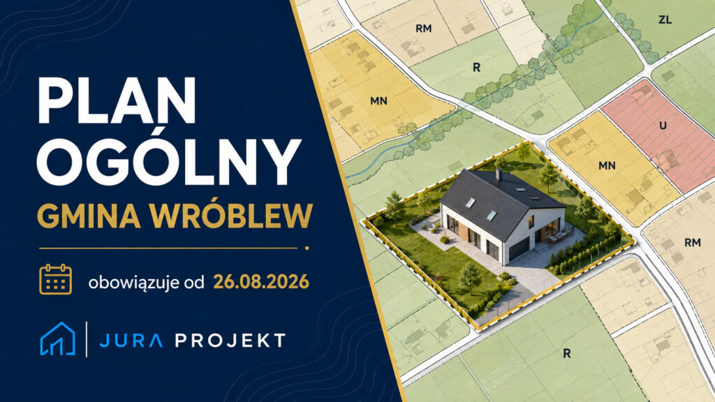 Plan ogólny gminy Wróblew obowiązujący od 26 sierpnia 2026 r.